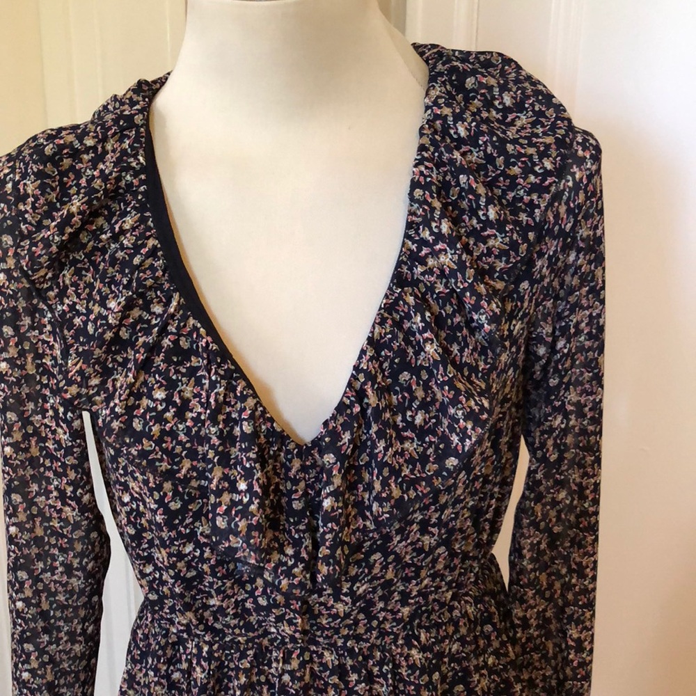 Urban Outfitters floral ruffle dress size XS - Picture 2 of 5